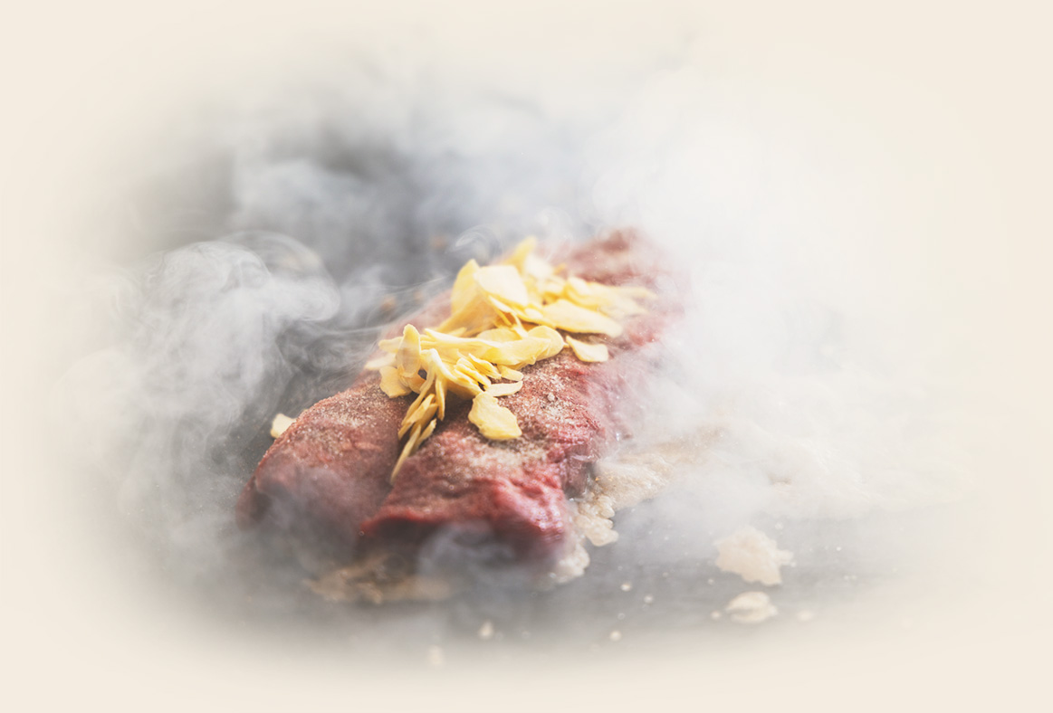 焼きシーン